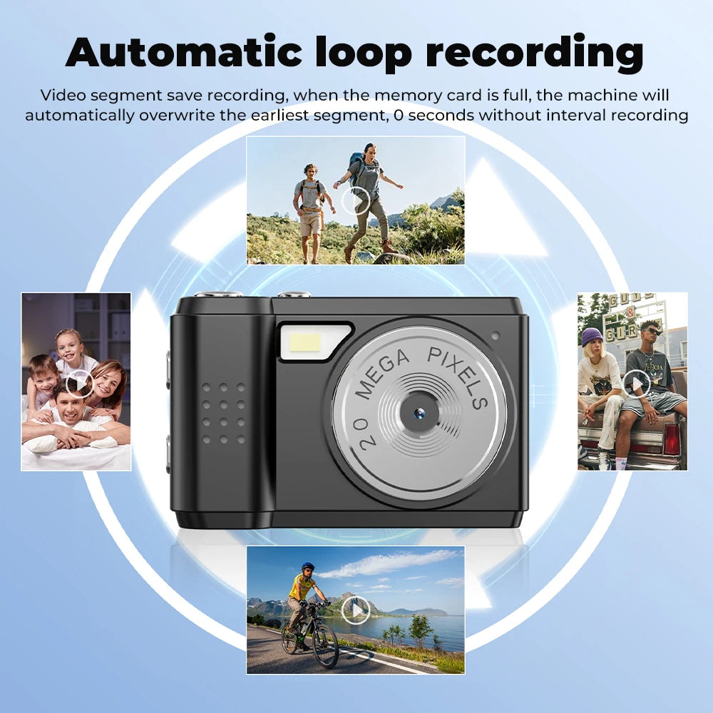 Retro Mini Keychain Camera